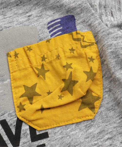 F.O.KIDS（エフオーキッズ）の「リンクコーデ 長袖Tシャツ（Tシャツ/カットソー・キッズ・グレー/オフホワイト/インディゴブルー・90/100/110/120/80/130/95/140）」の9枚目の写真