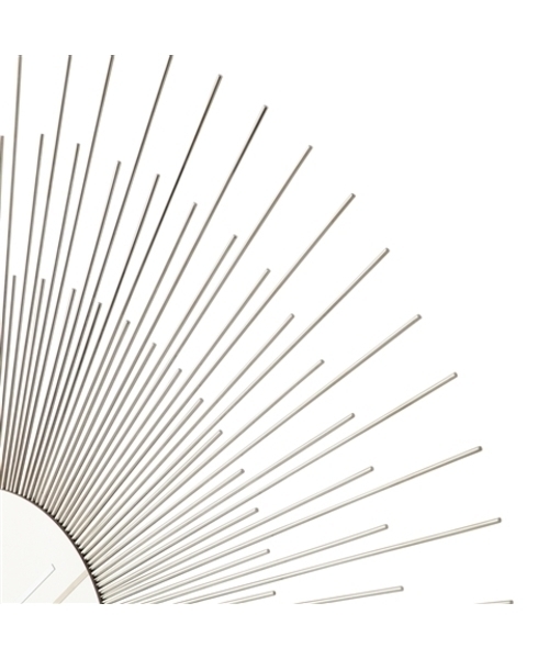 Francfranc（フランフラン）の「ゾンネ ウォールクロック シルバー（掛け時計・レディース・マルチ・FREE）」の2枚目の写真