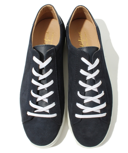 EDIFICE（エディフィス）の「【SMART  1月号 掲載】EDIFICE スエードスニーカー（スニーカー・メンズ・チャコールグレー/ネイビー・25cm/28cm/27cm/26cm）」の10枚目の写真