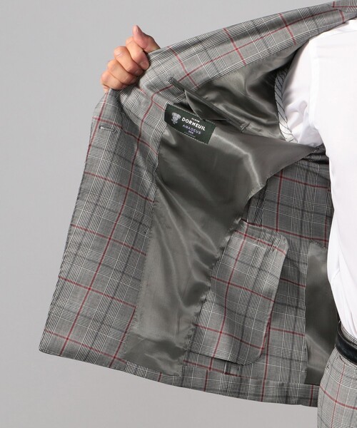 TOMORROWLAND (トゥモローランド)の「Super100'sウール 6Bダブルブレストスーツ DORMEUIL AMADEUS 365(セットアップ・メンズ・グレー系その他2・46/48/44/50)」の11枚目の写真