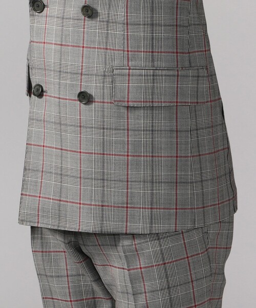 TOMORROWLAND (トゥモローランド)の「Super100'sウール 6Bダブルブレストスーツ DORMEUIL AMADEUS 365(セットアップ・メンズ・グレー系その他2・46/48/44/50)」の14枚目の写真