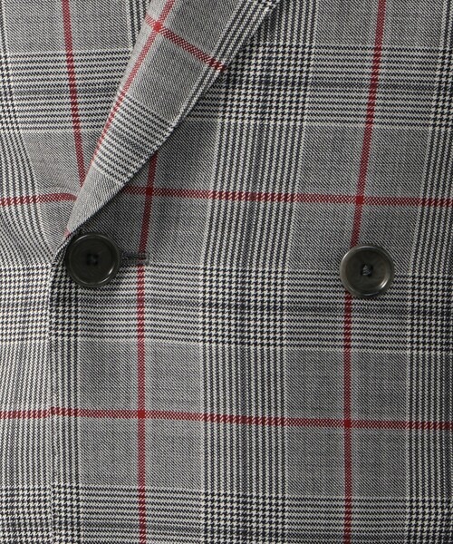 TOMORROWLAND (トゥモローランド)の「Super100'sウール 6Bダブルブレストスーツ DORMEUIL AMADEUS 365(セットアップ・メンズ・グレー系その他2・46/48/44/50)」の15枚目の写真