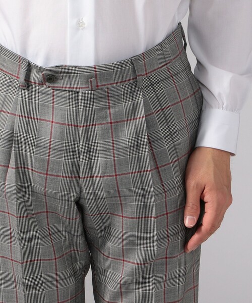 TOMORROWLAND (トゥモローランド)の「Super100'sウール 6Bダブルブレストスーツ DORMEUIL AMADEUS 365(セットアップ・メンズ・グレー系その他2・46/48/44/50)」の19枚目の写真