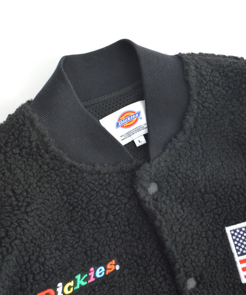 Dickies（ディッキーズ）の「Dickies/ ディッキーズ ボアフリース刺繍 