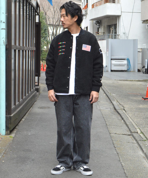 Dickies（ディッキーズ）の「Dickies/ ディッキーズ ボアフリース刺繍 