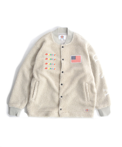 Dickies（ディッキーズ）の「Dickies/ ディッキーズ ボアフリース刺繍 