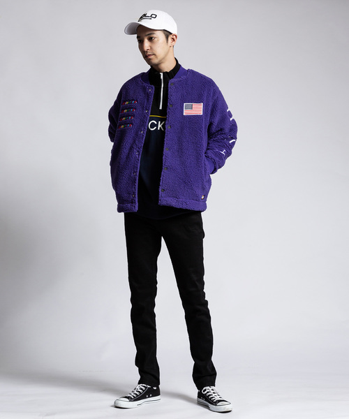 Dickies（ディッキーズ）の「Dickies/ ディッキーズ ボアフリース刺繍 