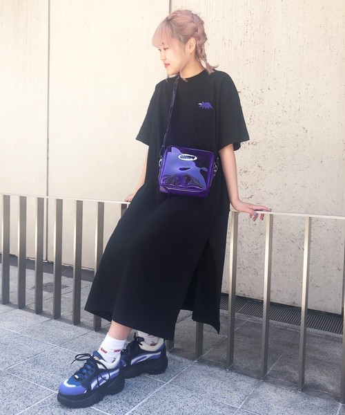 Candy Stripper（キャンディストリッパー）の「【WEB限定】BRAVE DINOSAUR MAXI ワンピース（ワンピース・レディース・ベージュ/ヘザーグレー/オフホワイト/ブラック・2）」の2枚目の写真