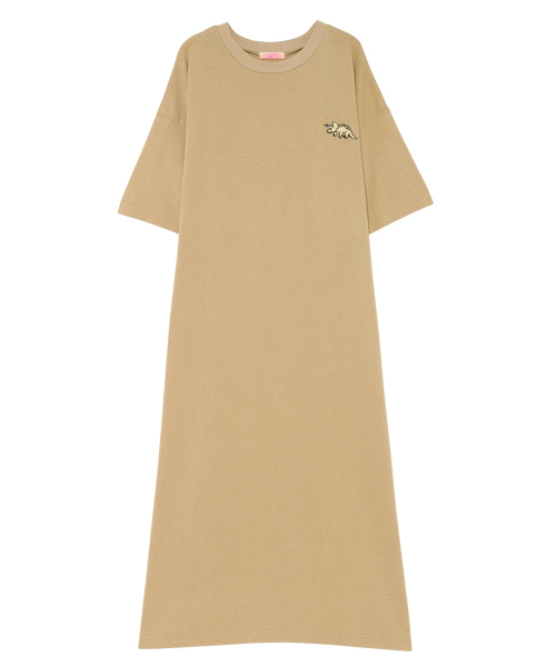 Candy Stripper（キャンディストリッパー）の「【WEB限定】BRAVE DINOSAUR MAXI ワンピース（ワンピース・レディース・ベージュ/ヘザーグレー/オフホワイト/ブラック・2）」の14枚目の写真