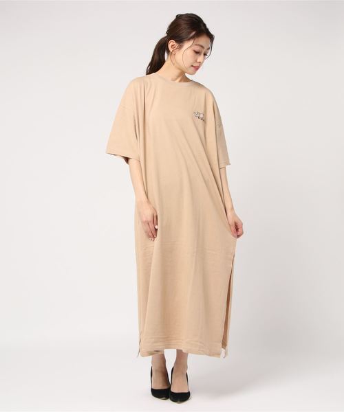 Candy Stripper（キャンディストリッパー）の「【WEB限定】BRAVE DINOSAUR MAXI ワンピース（ワンピース・レディース・ベージュ/ヘザーグレー/オフホワイト/ブラック・2）」の16枚目の写真