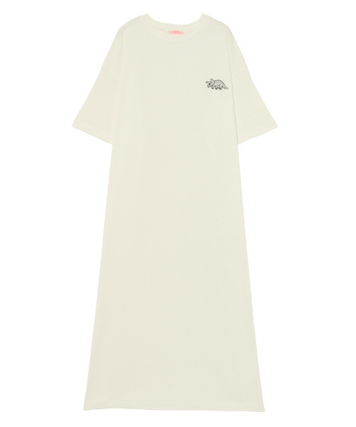 Candy Stripper（キャンディストリッパー）の「【WEB限定】BRAVE DINOSAUR MAXI ワンピース（ワンピース・レディース・ベージュ/ヘザーグレー/オフホワイト/ブラック・2）」の10枚目の写真