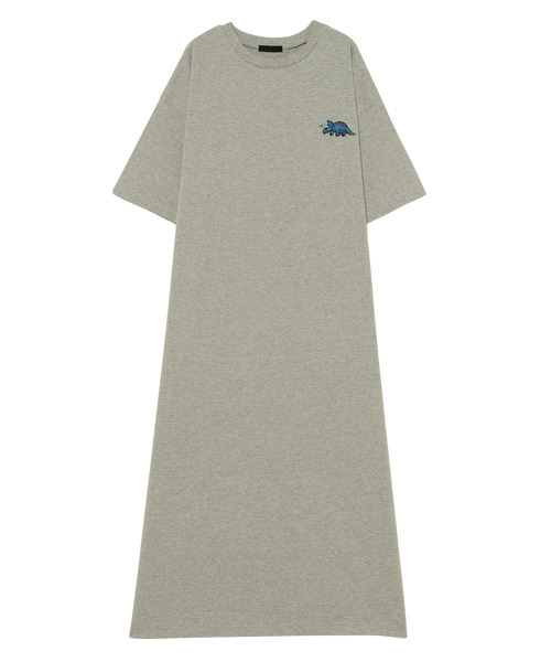 Candy Stripper（キャンディストリッパー）の「【WEB限定】BRAVE DINOSAUR MAXI ワンピース（ワンピース・レディース・ベージュ/ヘザーグレー/オフホワイト/ブラック・2）」の12枚目の写真