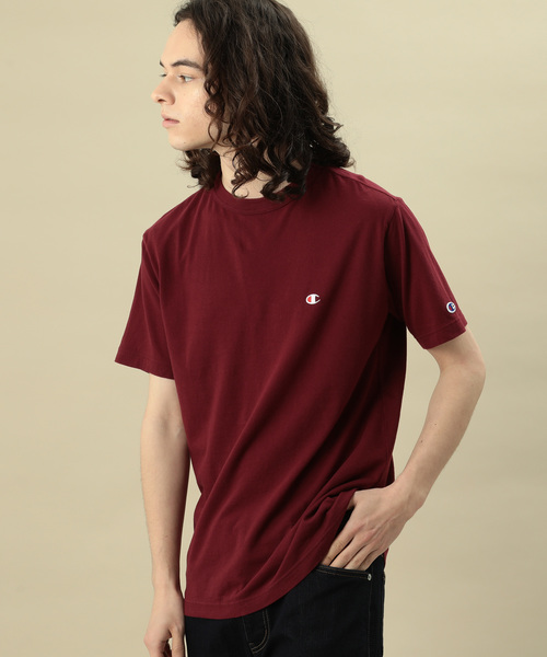 Champion(チャンピオン)の「【Champion(チャンピオン)】Tシャツ(Tシャツ/カットソー・メンズ・ホワイト/ブラック/ネイビー/グレー/グリーン/ワイン・M/L)」の6枚目の写真