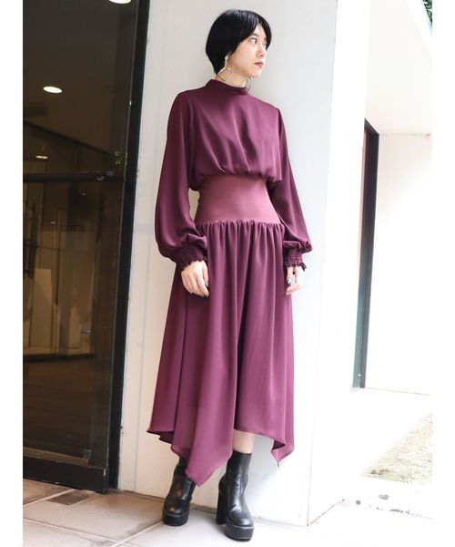 セール ワンピース Murua ムルーア のファッション ワンピース ウエストコルセットワンピース ワンピース