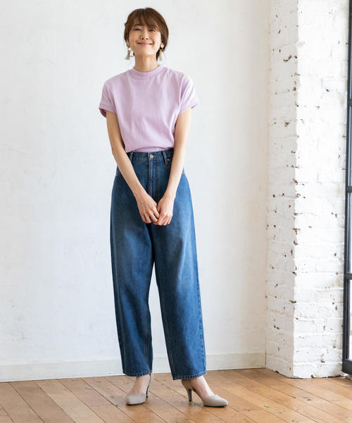 coen（コーエン）の「90sルーズバギーデニムパンツ（デニムパンツ・レディース・コバルトブルー/ライトブルー・LARGE/MEDIUM/SMALL）」の5枚目の写真