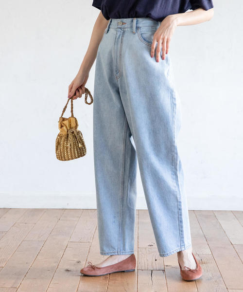 coen（コーエン）の「90sルーズバギーデニムパンツ（デニムパンツ・レディース・コバルトブルー/ライトブルー・LARGE/MEDIUM/SMALL）」の7枚目の写真