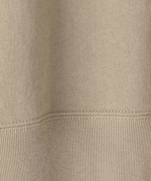 coen（コーエン）の「USAコットン裏毛クルーネックスウェット（スウェット・レディース・ナチュラル/オレンジ/カーキ・FREE）」の4枚目の写真