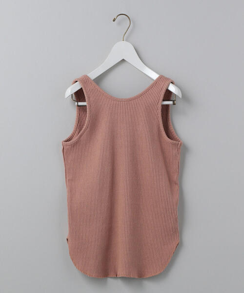 6（ロク）の「＜6(ROKU)＞RIB TANK TOP/タンクトップ（タンクトップ