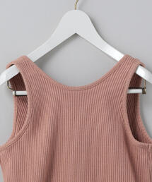 6（ロク）の「＜6(ROKU)＞RIB TANK TOP/タンクトップ（タンクトップ
