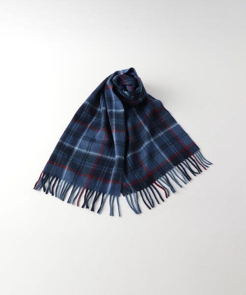 Steven Alan（スティーブンアラン）の「＜BEGG&CO＞ CHECK MUFFLER 160/マフラー（マフラー・メンズ・オリーブ/ロイヤルブルー/レッド/オレンジ・FREE）」の10枚目の写真