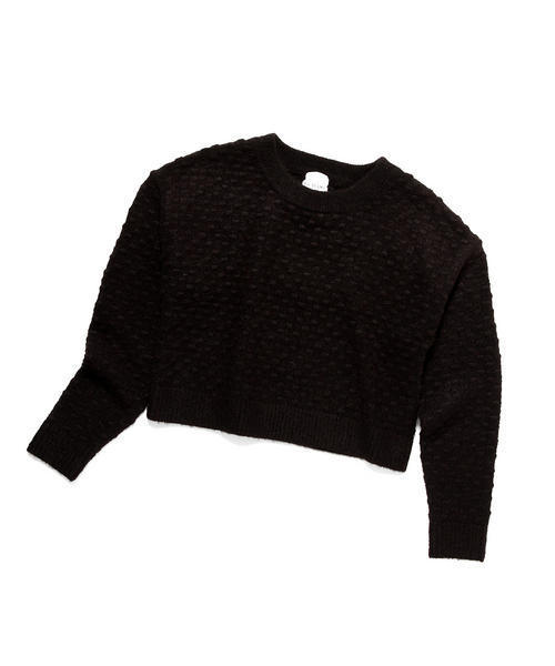 Ray BEAMS（レイビームス）の「Ray BEAMS / ドット編み クルーネック プルオーバー（ニット/セーター・レディース・オフホワイト/ブラック・ONE SIZE）」の11枚目の写真