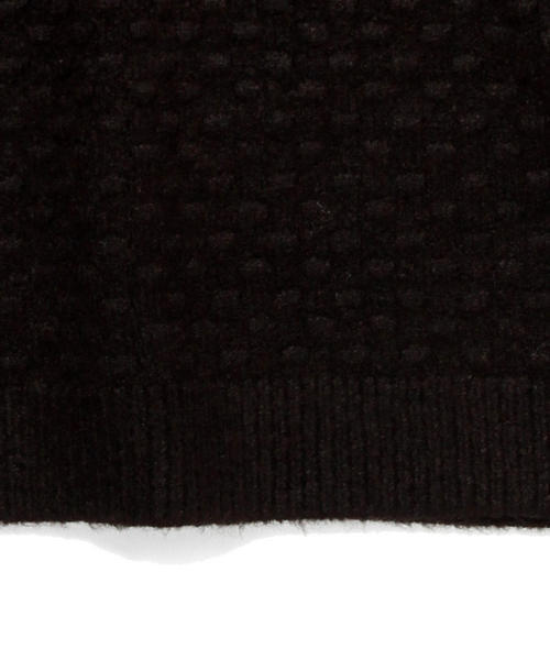 Ray BEAMS（レイビームス）の「Ray BEAMS / ドット編み クルーネック プルオーバー（ニット/セーター・レディース・オフホワイト/ブラック・ONE SIZE）」の14枚目の写真