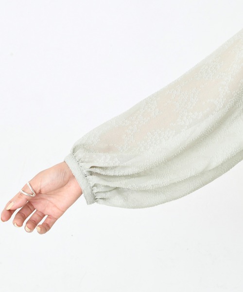 DouDou（ドゥドゥ）の「ドビーフレアワンピース（ワンピース・レディース・ブラック/ミント・FREE）」の22枚目の写真