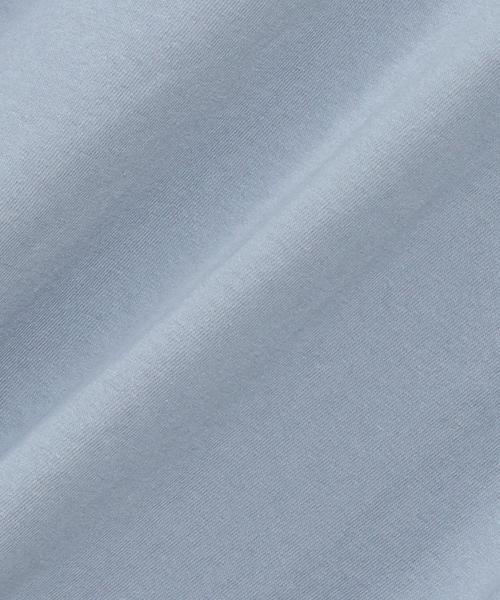 coen(コーエン)の「USAコットンビッグTシャツ(Tシャツ/カットソー・レディース・ライトブルー/ホワイト/ライトグレー・FREE)」の11枚目の写真