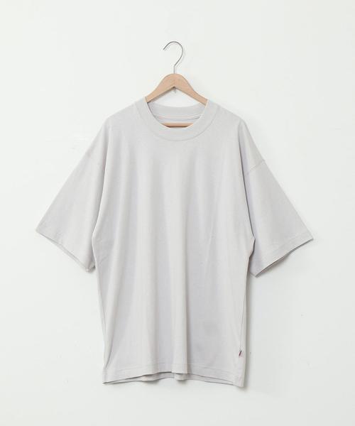 coen(コーエン)の「USAコットンビッグTシャツ(Tシャツ/カットソー・レディース・ライトブルー/ホワイト/ライトグレー・FREE)」の10枚目の写真