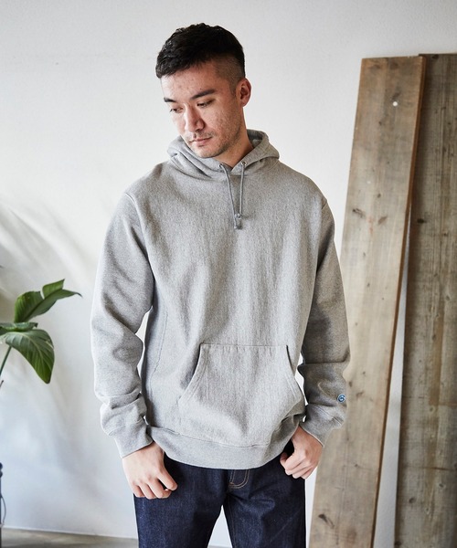 GORDON MILLER(ゴードンミラー)の「GORDON MILLER(ゴードンミラー) HEAVYWEIGHT SWEAT PARKA (ヘビーウェイトスウェットパーカー)(パーカー・メンズ・ホワイト/ヘザーチャコール/ダークネイビー・L/M/S)」の19枚目の写真