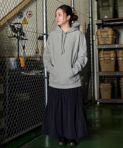 GORDON MILLER(ゴードンミラー)の「GORDON MILLER(ゴードンミラー) HEAVYWEIGHT SWEAT PARKA (ヘビーウェイトスウェットパーカー)(パーカー・メンズ・ホワイト/ヘザーチャコール/ダークネイビー・L/M/S)」の14枚目の写真