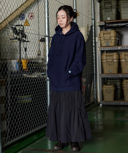 GORDON MILLER(ゴードンミラー)の「GORDON MILLER(ゴードンミラー) HEAVYWEIGHT SWEAT PARKA (ヘビーウェイトスウェットパーカー)(パーカー・メンズ・ホワイト/ヘザーチャコール/ダークネイビー・L/M/S)」の13枚目の写真