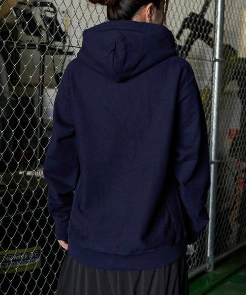 GORDON MILLER(ゴードンミラー)の「GORDON MILLER(ゴードンミラー) HEAVYWEIGHT SWEAT PARKA (ヘビーウェイトスウェットパーカー)(パーカー・メンズ・ホワイト/ヘザーチャコール/ダークネイビー・L/M/S)」の8枚目の写真