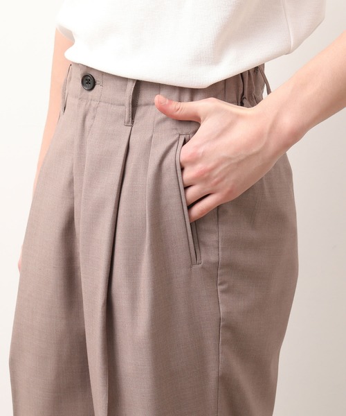 JUNRED（ジュンレッド）の「クールサーフェイスワイドパンツ（その他パンツ・メンズ・ベージュ/ブラック/ブラウン・S/M/L）」の10枚目の写真