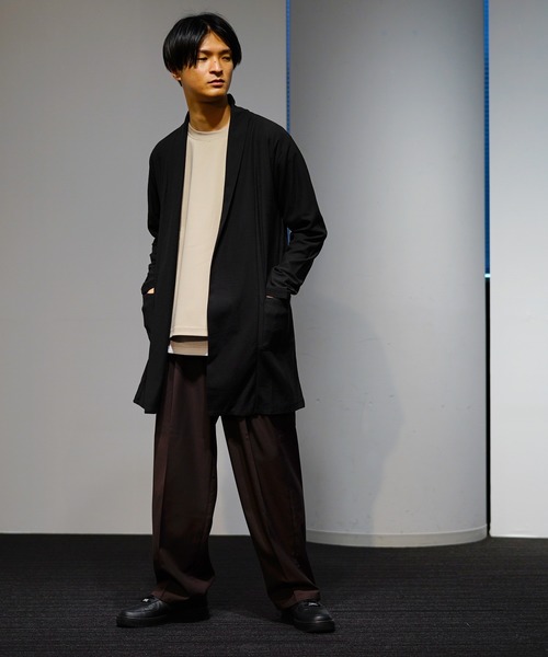 JUNRED（ジュンレッド）の「クールサーフェイスワイドパンツ（その他パンツ・メンズ・ベージュ/ブラック/ブラウン・S/M/L）」の17枚目の写真