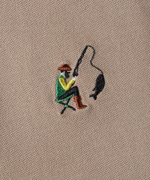 RAG MACHINE（ラグマシーン）の「【RAG MACHINE】ＢＩＧポロシャツ（ポロシャツ・メンズ・パープル/ベージュ/ホワイト/ブラック/グリーン/ネイビー・M/L/XL）」の17枚目の写真