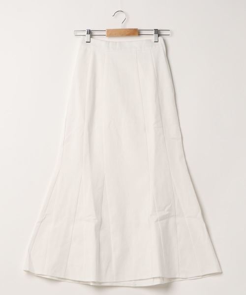 KOBE LETTUCE（コウベレタス）の「デニムマーメイドスカート（スカート・レディース・ライトブルー/オフホワイト/インディゴブルー/ブルー・FREE）」の5枚目の写真