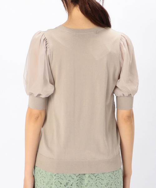 Tiara(ティアラ)の「チュールコンビニット(ニット/セーター・レディース・ホワイト/ブラック/ミント/グレー系その他・FREE)」の13枚目の写真