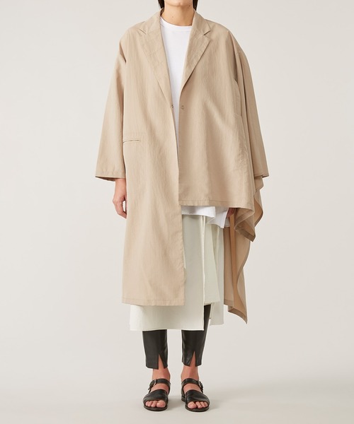 セール Kaam アシンメトリーデザインコート チェスターコート Kaam カム のファッション通販 Zozotown