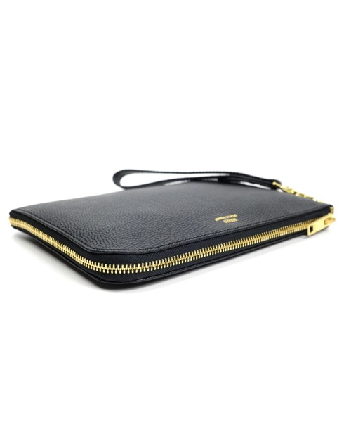 SEEKER(シーカー)の「SEEKER【LUX】グレインレザー LFスリムクラッチバッグ SKB-020LX8(クラッチバッグ・メンズ・ネイビー/ブラック・FREE)」の11枚目の写真