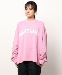 coca（coca） | ＼新色登場／ピグメントロゴプリントスウェット(スウェット)