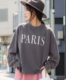 coca（coca） | ＼新色登場／ピグメントロゴプリントスウェット(スウェット)