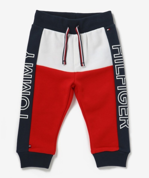 セール Baby カラーブロックスウェットパンツ その他パンツ Tommy Hilfiger トミーヒルフィガー のファッション通販 Zozotown
