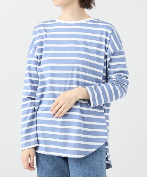 JOINT WORKS(ジョイントワークス)の「J-ラウンドカットソー(Tシャツ/カットソー・レディース・ホワイト/ブラウン/ブルー・FREE)」の21枚目の写真
