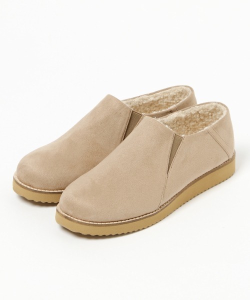 GLOBAL WORK（グローバルワーク）の「フワモコ撥水フメルスリッポン/897558（スリッポン・レディース・ブラック/ベージュ/グレー・SMALL/MEDIUM/LARGE）」の13枚目の写真