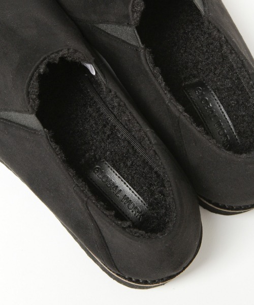 GLOBAL WORK（グローバルワーク）の「フワモコ撥水フメルスリッポン/897558（スリッポン・レディース・ブラック/ベージュ/グレー・SMALL/MEDIUM/LARGE）」の21枚目の写真