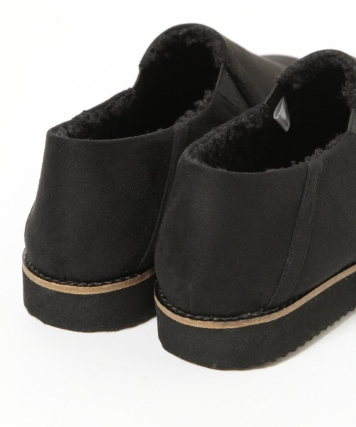 GLOBAL WORK（グローバルワーク）の「フワモコ撥水フメルスリッポン/897558（スリッポン・レディース・ブラック/ベージュ/グレー・SMALL/MEDIUM/LARGE）」の4枚目の写真