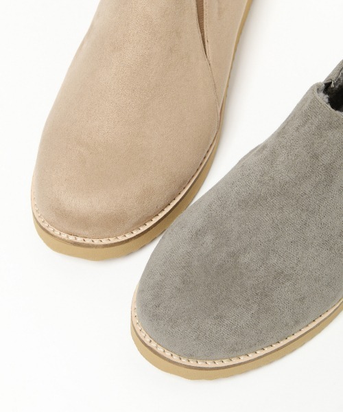 GLOBAL WORK（グローバルワーク）の「フワモコ撥水フメルスリッポン/897558（スリッポン・レディース・ブラック/ベージュ/グレー・SMALL/MEDIUM/LARGE）」の8枚目の写真