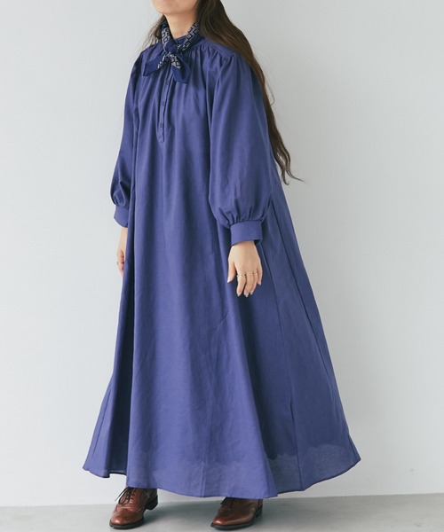 コットンリネンロングシャツワンピース ワンピース And R アンドアール のファッション通販 Zozotown