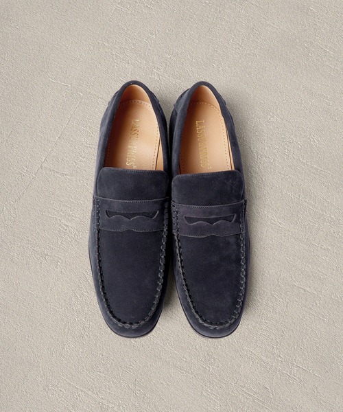 LASSU&FRISS（ラスアンドフリス）の「LASSU&FRISS 軽量ドライビングローファー（ローファー・メンズ・ブラック/ダークブラウン/ベージュ/ネイビー/ブラウン/グレー・40/41/42/43/39/44）」の6枚目の写真